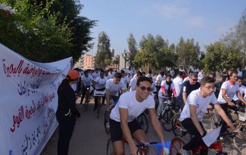 ماراثون الدراجات احتفالا بالعيد القومي للمحافظة 