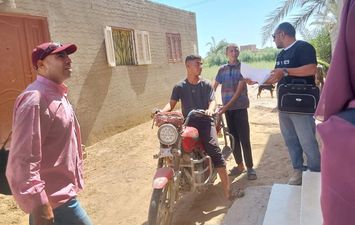 مبادرة طرق الأبواب بقري محافظة الفيوم 