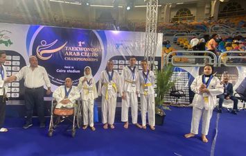 أبطال باراتايكوندو مطوبس يحصدون 6 ميداليات في البطولة العربية 