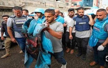 الصحفيين في غزة 
