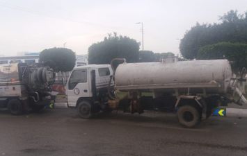 انتشار سيارات الكسح بمحافظة الفيوم 