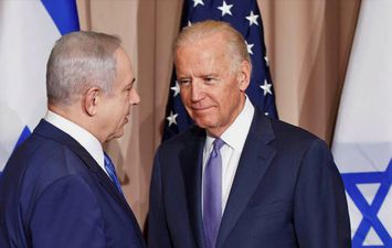 الرئيس الأمريكي ورئيس الوزراء الإسرائيلي 