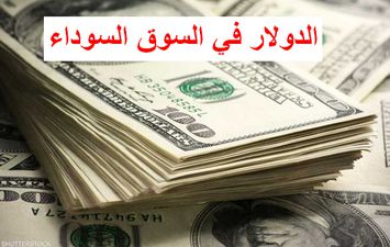 سعر الدولار مقابل الجنيه في السوق السوداء