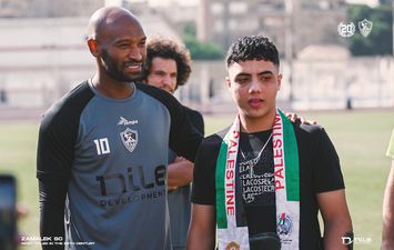 شيكابالا والشاب الفلسطيني