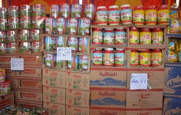 أسعار السلع الغذائية بمعرض مركز ومدينة سمسطا ببني سويف 