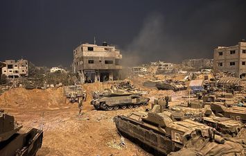  توغل الجيش الإسرائيلي البري في قطاع غزة