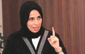 لولوة الخاطر وزيرة التعاون القطري