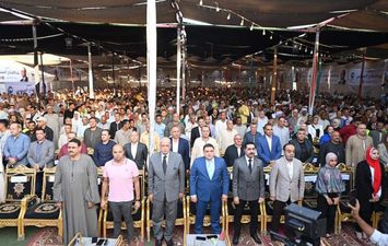 مؤتمر الفشن لدعم الرئيس عبد الفتاح السيسي 