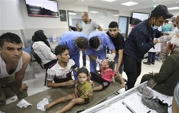 الأوضاع داخل مجمع الشفاء الطبي في غزة