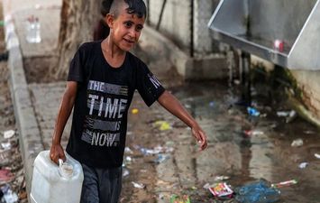نفاذ المياه في قطاع غزة
