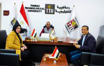 رئيس جامعة طيبة التكنولوجية