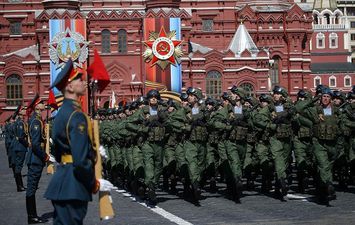 احتفالات الساحة الحمراء في روسيا