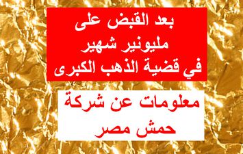 معلومات عن شركة حمش مصر وعلاقتها بقضية الذهب الكبرى 