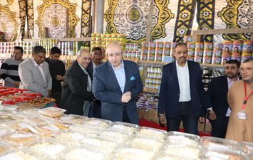 افتتاح معرض أهلا رمضان بإهناسيا ببنى سويف 