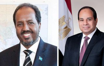 الرئيس السيسي ورئيس الصومال