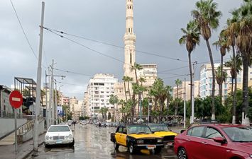 هطول أمطار على الإسكندرية - أرشيفية