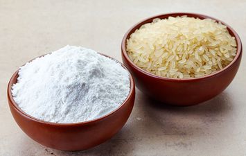 دقيق الأرز لإزالة الشعر الزائد