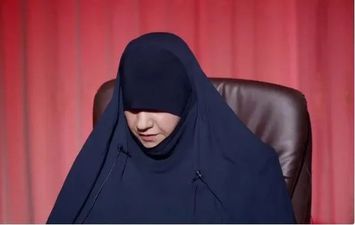  زوجة زعيم داعش الإرهابي الأسبق