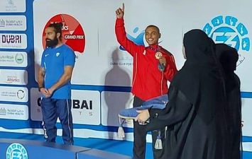 فوز كريم عبد التواب لاعب المنتخب المصري بذهبية بطولة فزاع الدولية لألعاب القوى البارالمبية