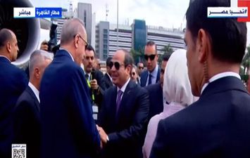 لقاء السيسي وأردوغان