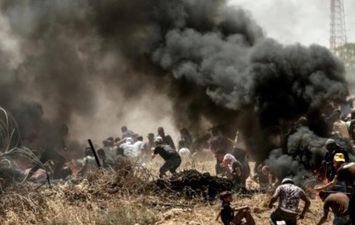 جيش الاحتلال يقصف المواطنين العزل في غزة 