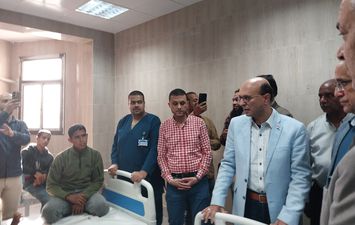 استقبال مصابى غزة 