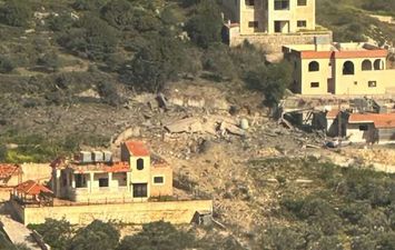 غارة جوية تستهدف منزلا فى بلدة كفركلا جنوب لبنان