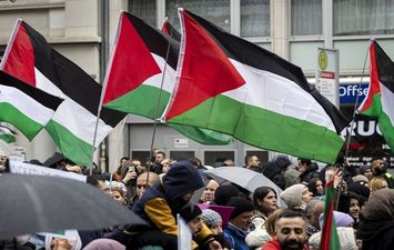  مظاهرة مؤيدة للفلسطينيين في برلين
