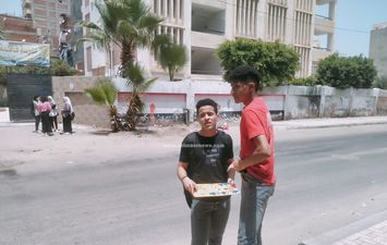 طلاب الشهادة الإعدادية بالإسكندرية