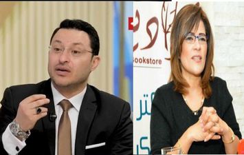 الداعية الأزهري محمد علي والكاتبة فاطمة ناعوت