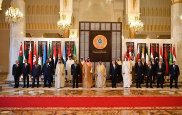  السيسي خلال مشاركته في القمة العربية بالبحرين