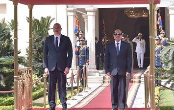 الرئيس السيسي ونظيره الأذربيجني