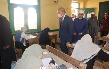 تفقد امتحانات الثانوية الأزهرية 