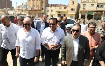زيارة وزير الصحة إلى بنى سويف 