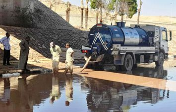 سقوط أمطار وسيول في أسوان - أرشيفية