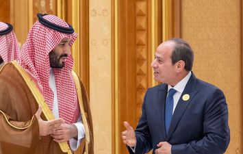 الرئيس السيسي وولي عهد السعودية