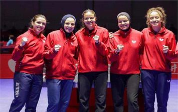 منتخب مصر لسيدات تنس الطاولة 