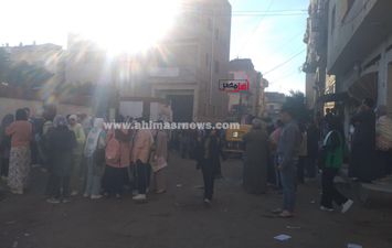طالبات الشهادة الإعدادية بكفر الشيخ 