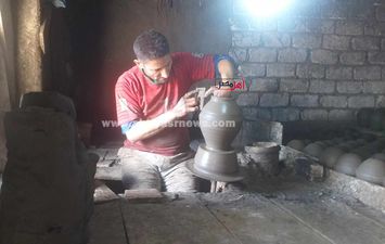 حموده الفخراني، صانع أواني فخار