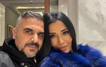 وليد سعد وزوجته 