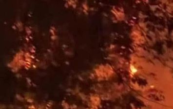 حريق كورنيش المنيل 