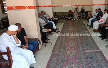 جانب من عزاء شقيقة محمود الخطيب بقنا