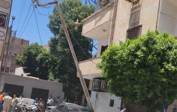 جانب من الحادث 