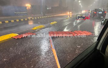 تداعيات عاصفة الإسكندرية
