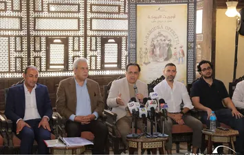 جانب من المؤتمر الصحفي