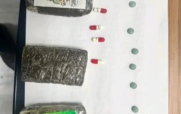 جانب من المضبوطات