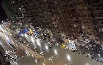 سوء الأحوال الجوية في محافظة الإسكندرية 