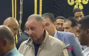 عزاء والدة أسامة وأمين عرابي