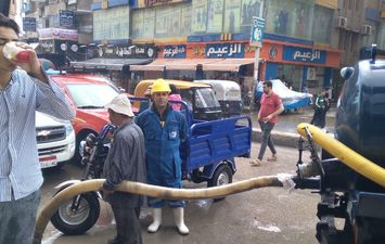 كسح مياة الامطار
