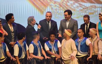 حضور وزير الثقافة 